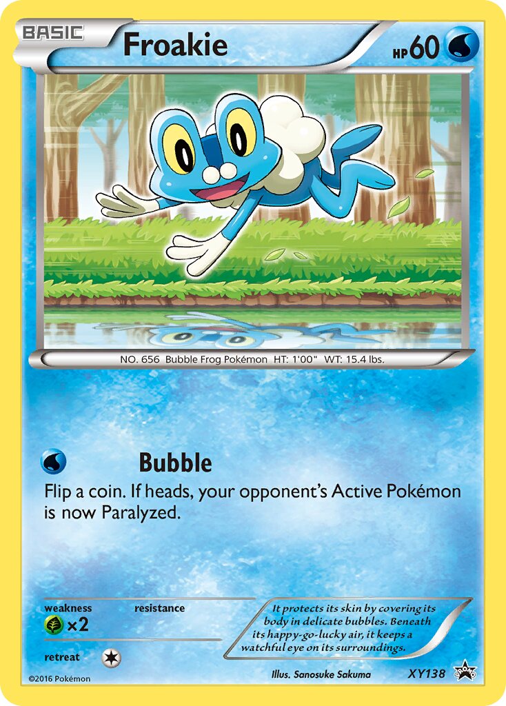 Froakie XY138 — XY Promos (English Pokémon TCG card)