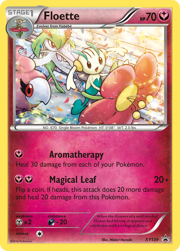 Floette XY139 — XY Promos (English Pokémon TCG card)