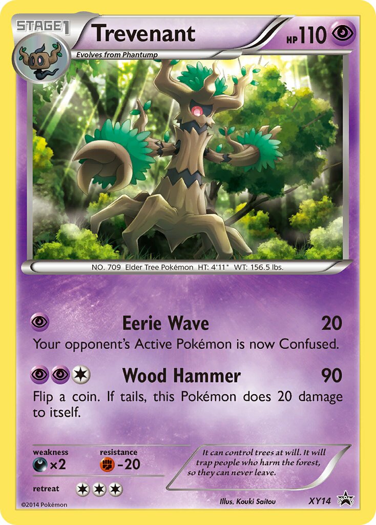 Trevenant XY14 — XY Promos (English Pokémon TCG card)