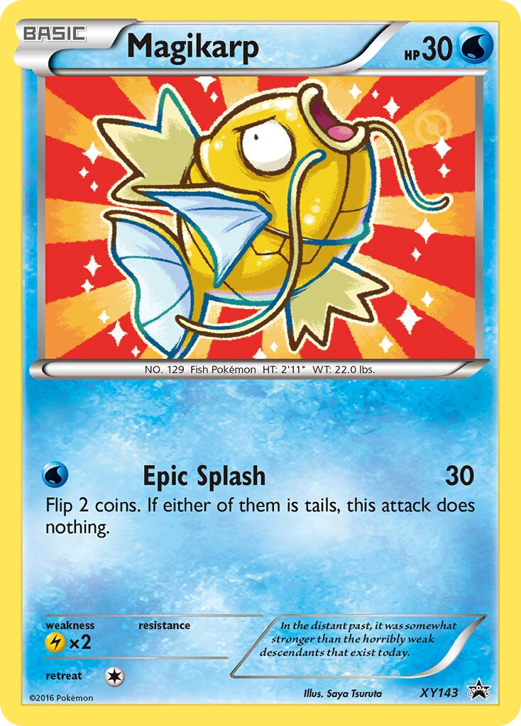Magikarp XY143 — XY Promos (English Pokémon TCG card)