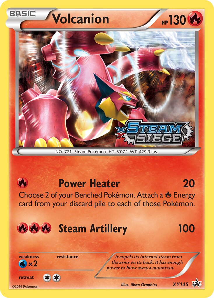 Volcanion XY145 — XY Promos (English Pokémon TCG card)