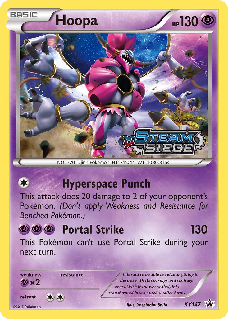 Hoopa XY147 — XY Promos (English Pokémon TCG card)