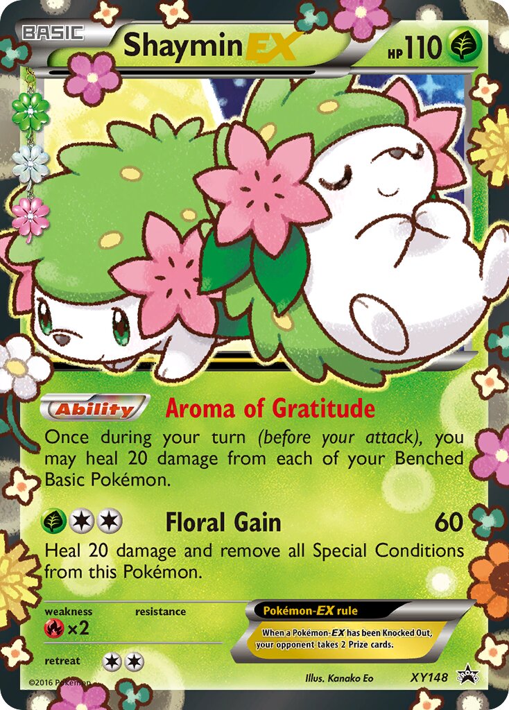 Shaymin-EX XY148 — XY Promos (English Pokémon TCG card)