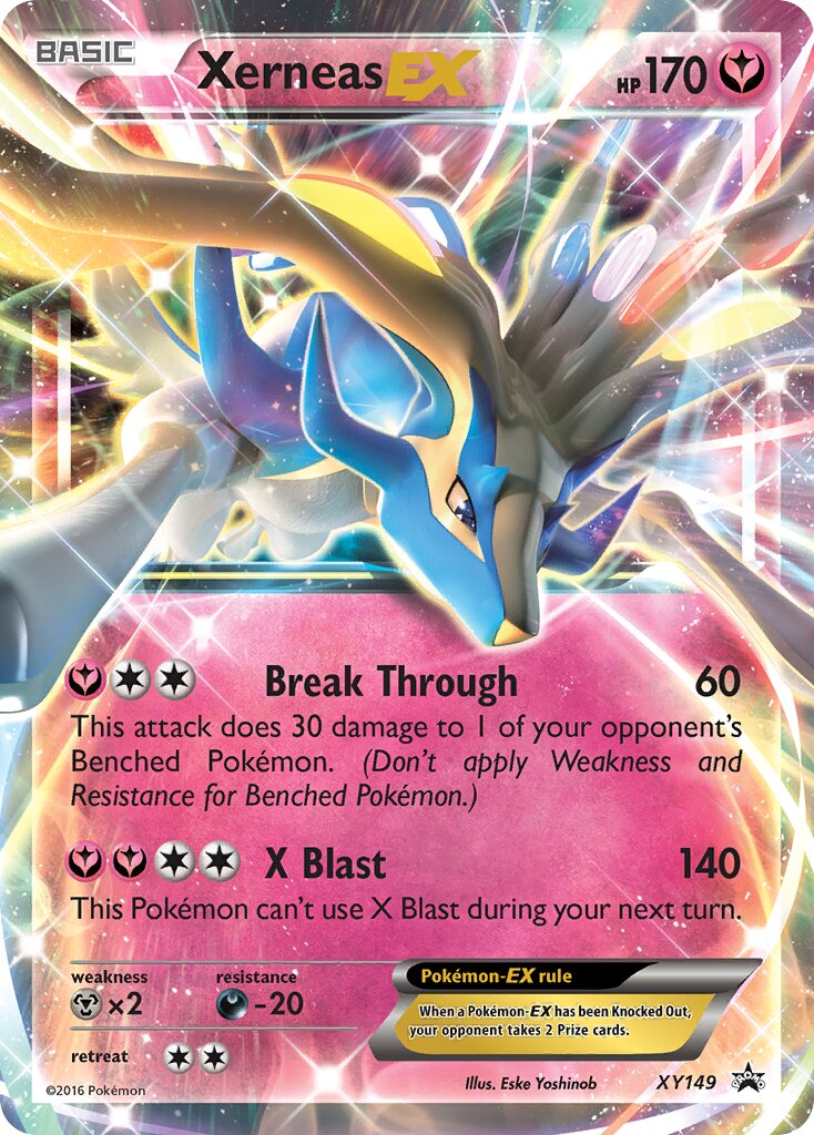 Xerneas-EX XY149 — XY Promos (English Pokémon TCG card)