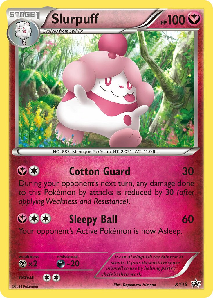 Slurpuff XY15 — XY Promos (English Pokémon TCG card)