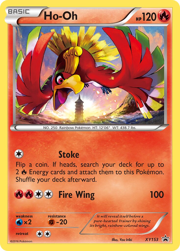 Ho-Oh XY153 — XY Promos (English Pokémon TCG card)