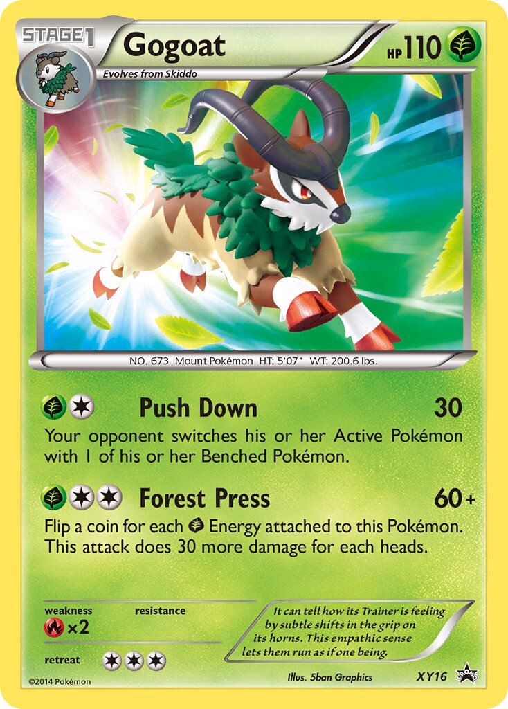 Gogoat XY16 — XY Promos (English Pokémon TCG card)