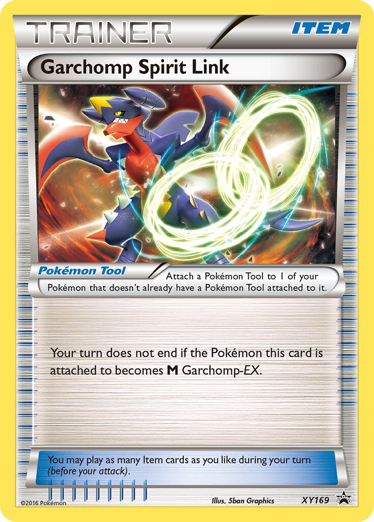 Garchomp Spirit Link XY169 — XY Promos (English Pokémon TCG card)