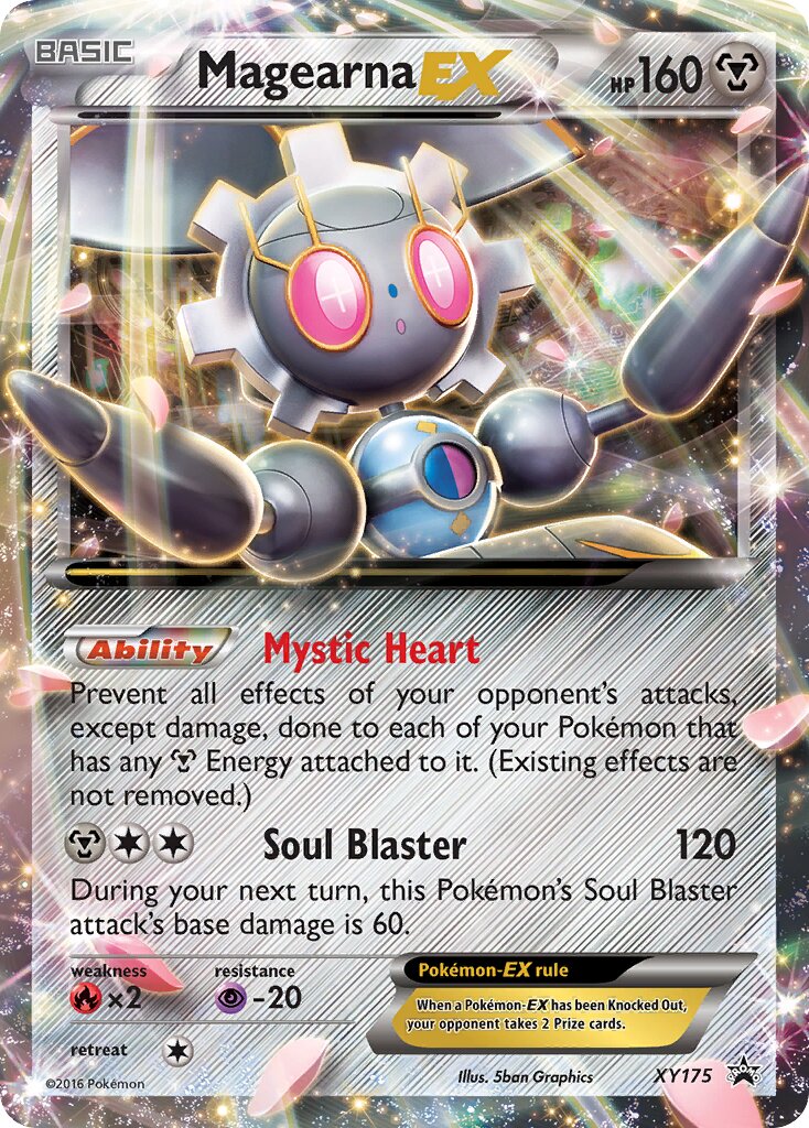 Magearna-EX XY175 — XY Promos (English Pokémon TCG card)