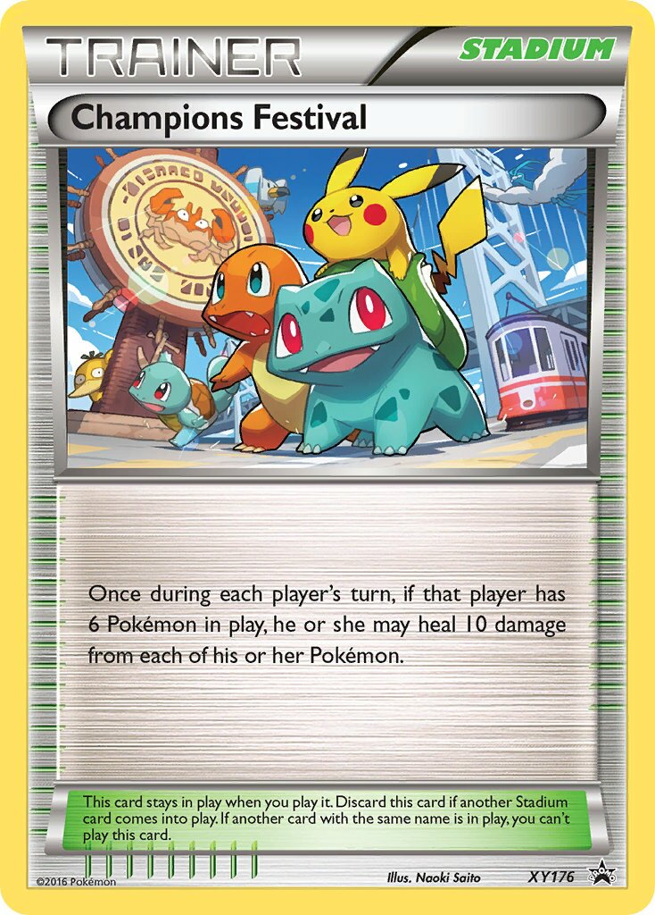 Champions Festival XY176 — XY Promos (English Pokémon TCG card)