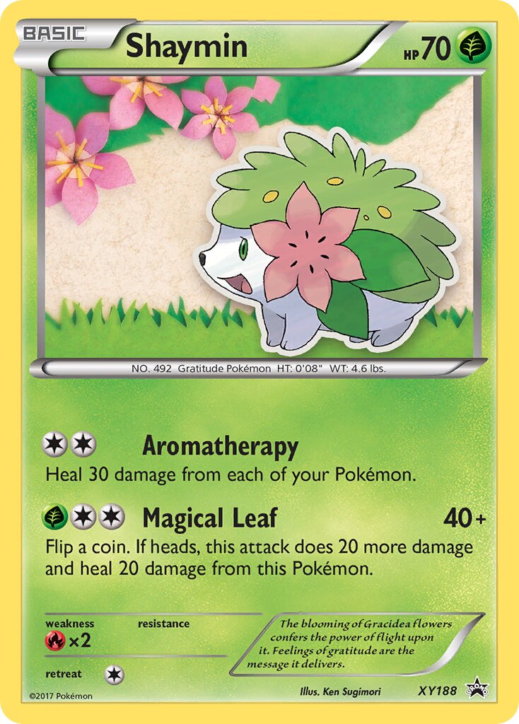 Shaymin XY188 — XY Promos (English Pokémon TCG card)