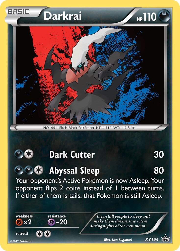 Darkrai XY194 — XY Promos (English Pokémon TCG card)