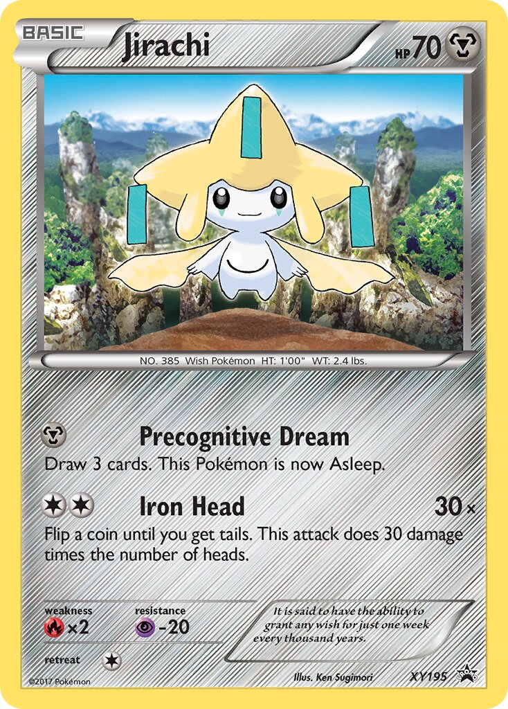 Jirachi XY195 — XY Promos (English Pokémon TCG card)