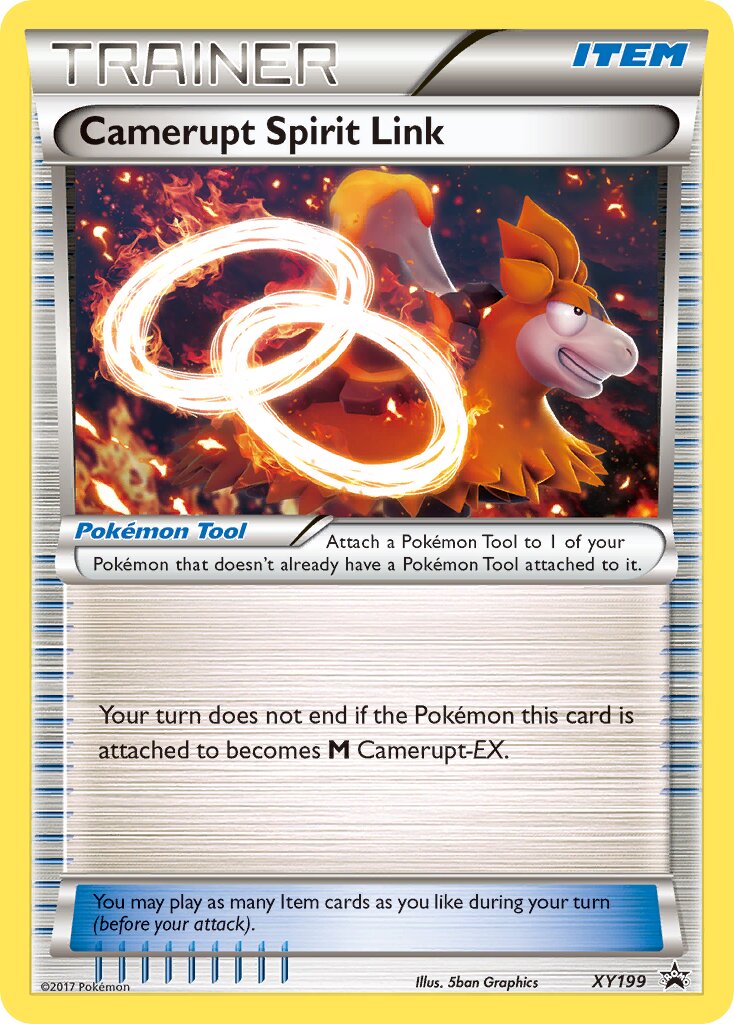 Camerupt Spirit Link XY199 — XY Promos (English Pokémon TCG card)