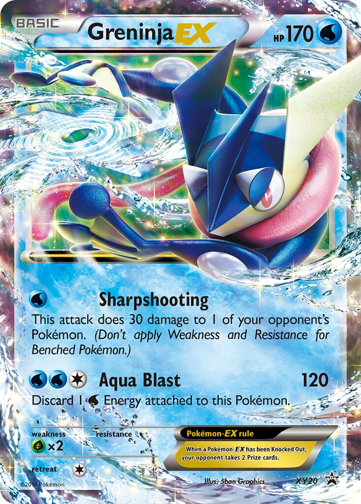 Greninja-EX XY20 — XY Promos (English Pokémon TCG card)