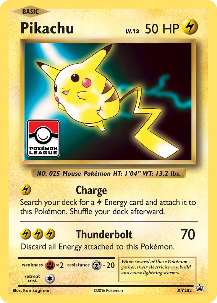 Pikachu XY202 — XY Promos (English Pokémon TCG card)