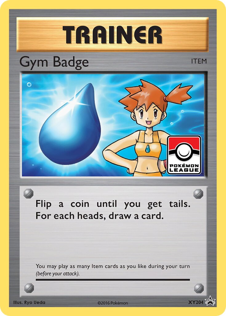 Gym Badge XY204 — XY Promos (English Pokémon TCG card)