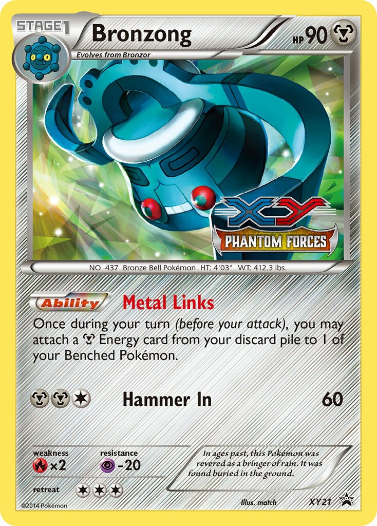Bronzong XY21 — XY Promos (English Pokémon TCG card)