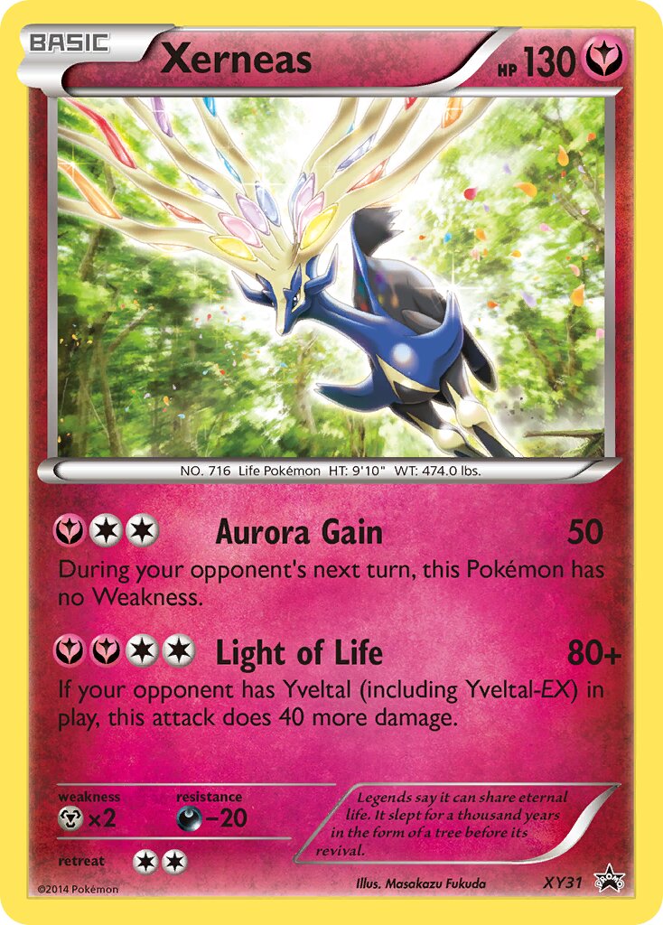 Xerneas XY31 — XY Promos (English Pokémon TCG card)