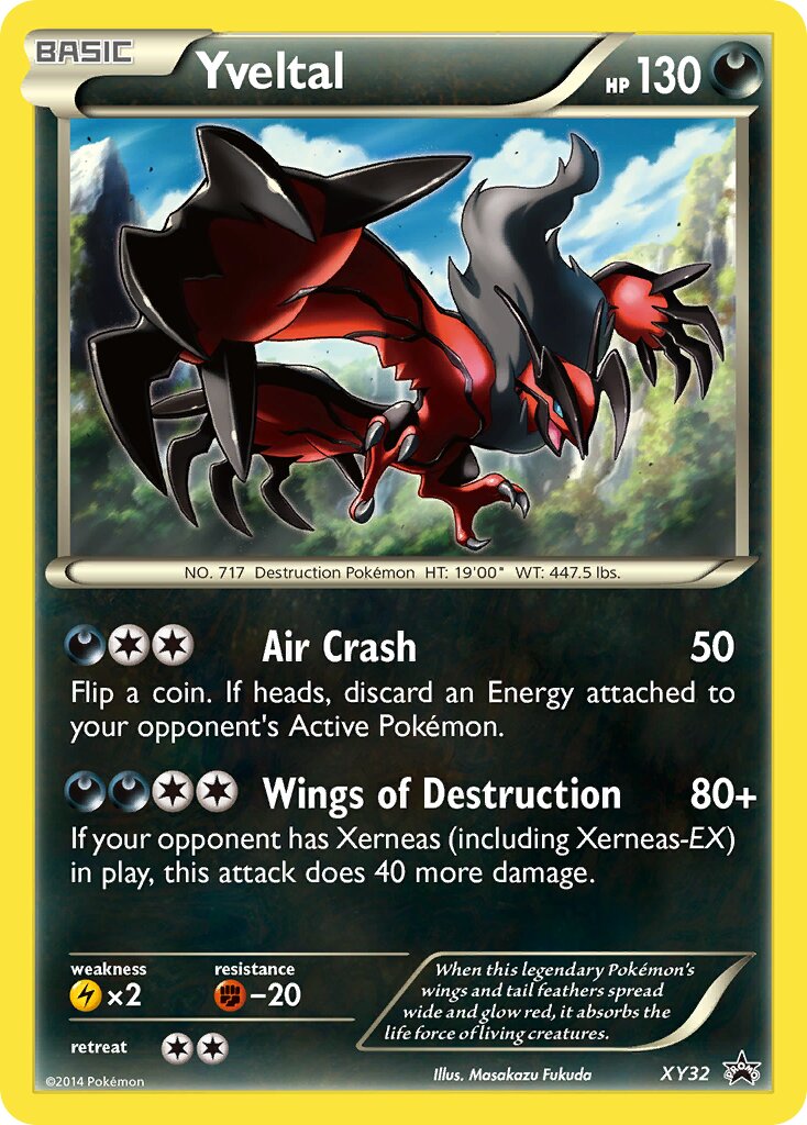 Yveltal XY32 — XY Promos (English Pokémon TCG card)