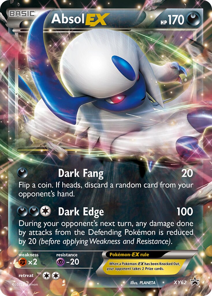 Absol-EX XY62 — XY Promos (English Pokémon TCG card)
