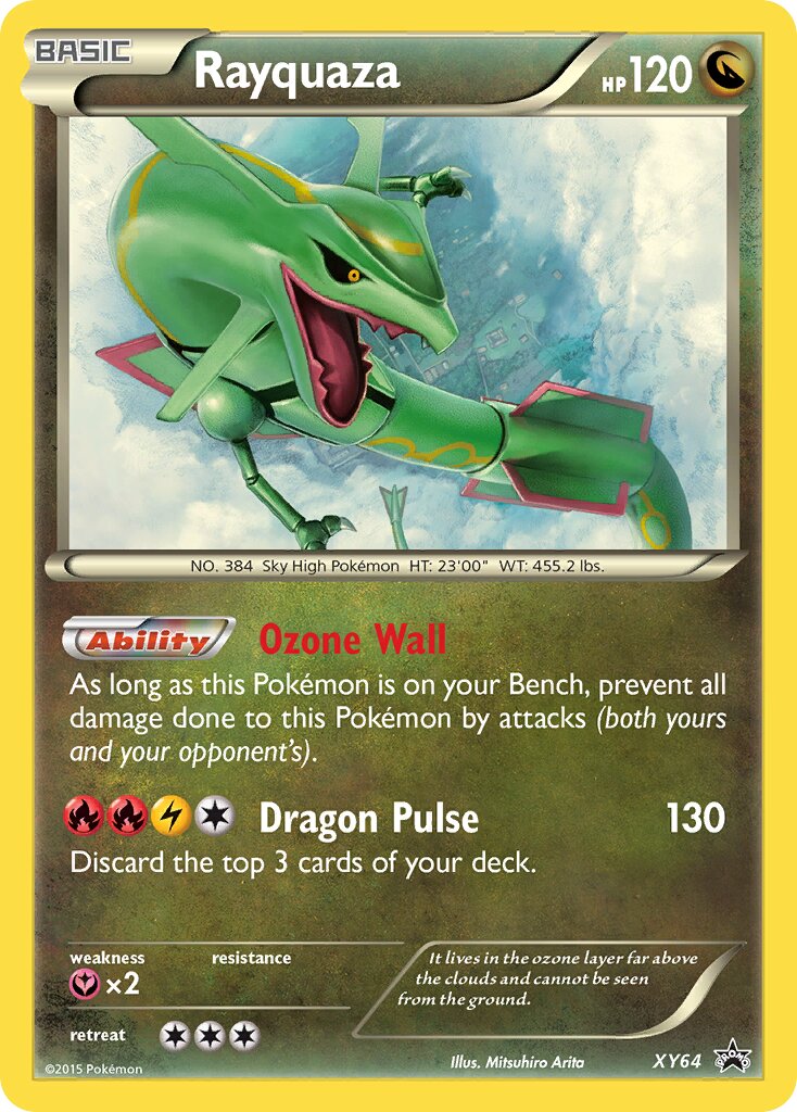 Rayquaza XY64 — XY Promos (English Pokémon TCG card)
