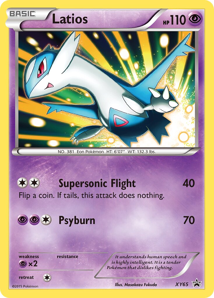 Latios XY65 — XY Promos (English Pokémon TCG card)