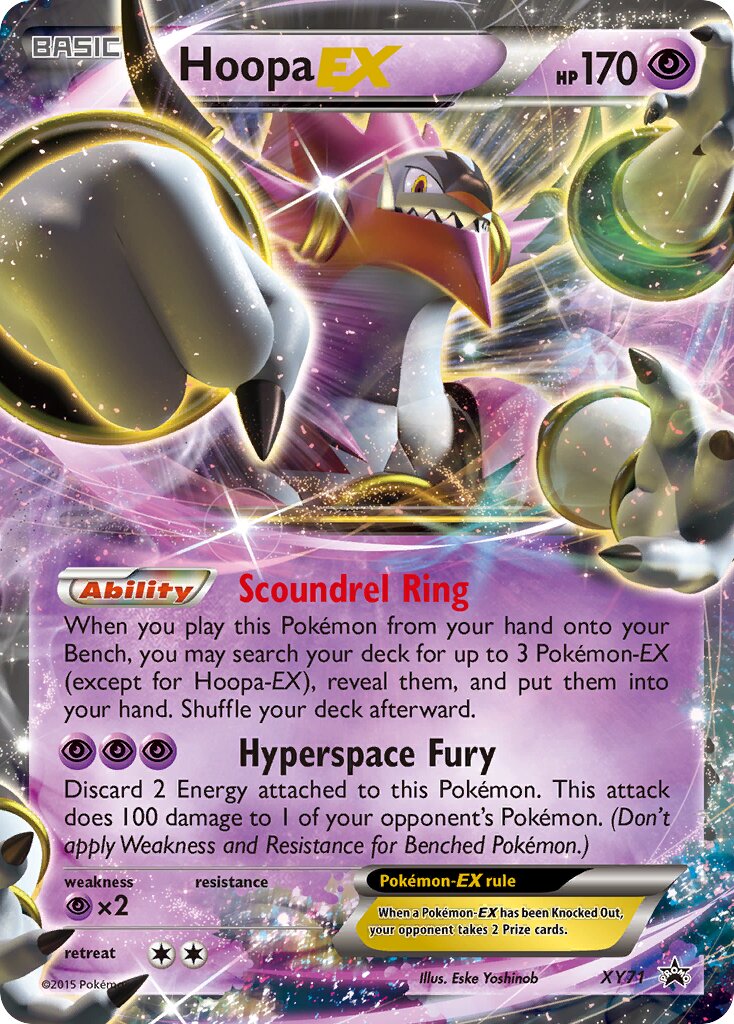 Hoopa-EX XY71 — XY Promos (English Pokémon TCG card)