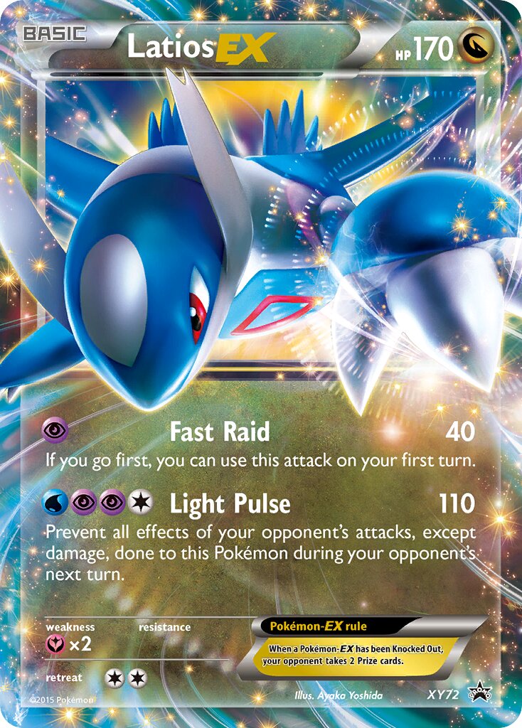 Latios-EX XY72 — XY Promos (English Pokémon TCG card)