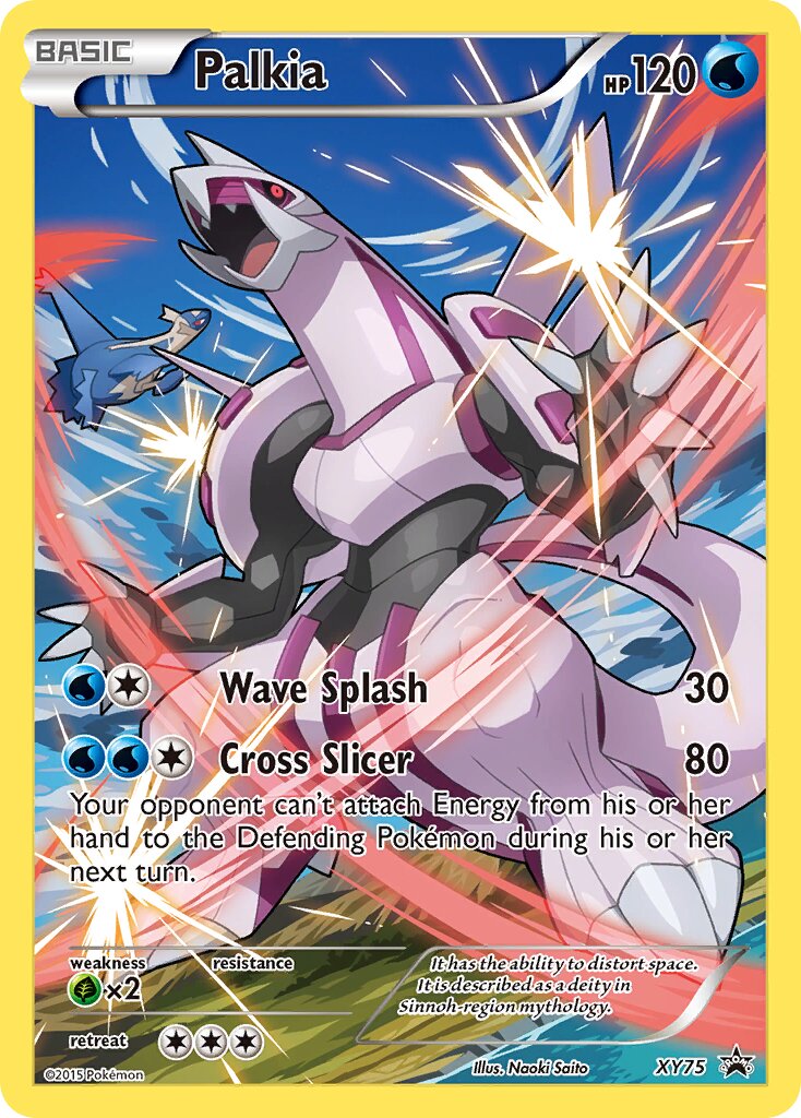 Palkia XY75 — XY Promos (English Pokémon TCG card)