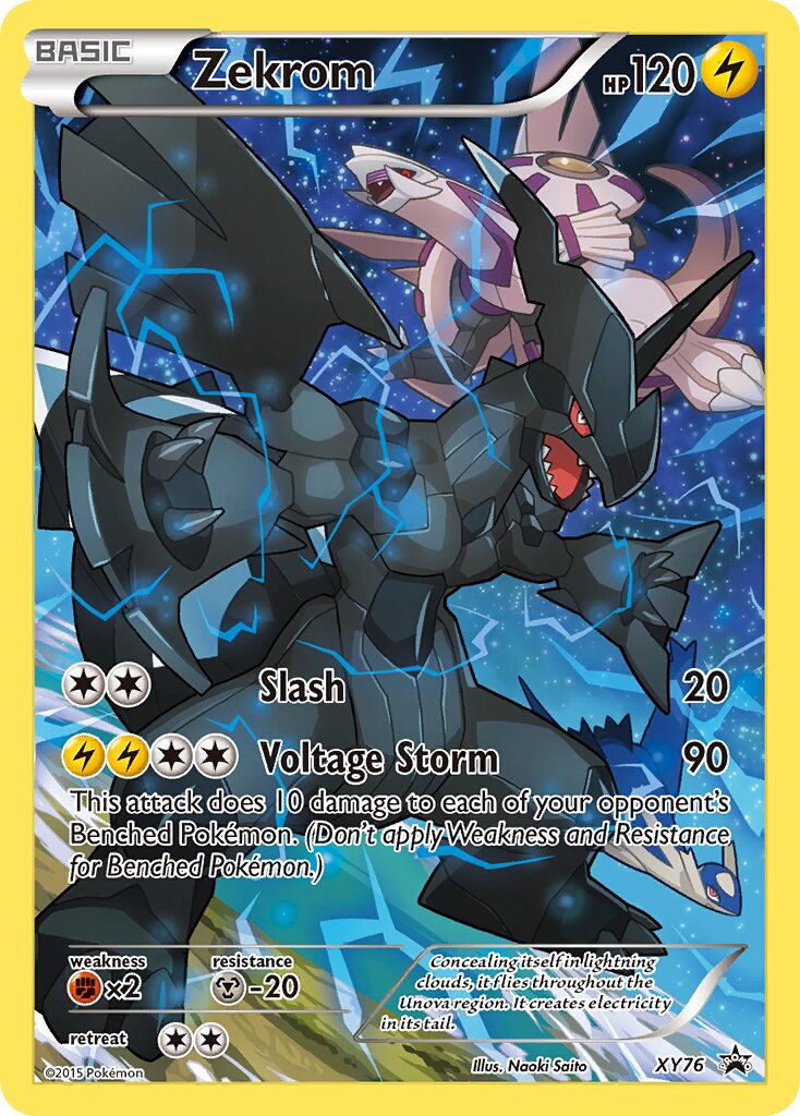 Zekrom XY76 — XY Promos (English Pokémon TCG card)