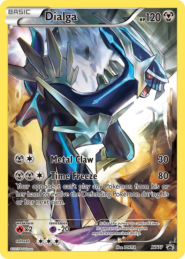 Dialga XY77 — XY Promos (English Pokémon TCG card)