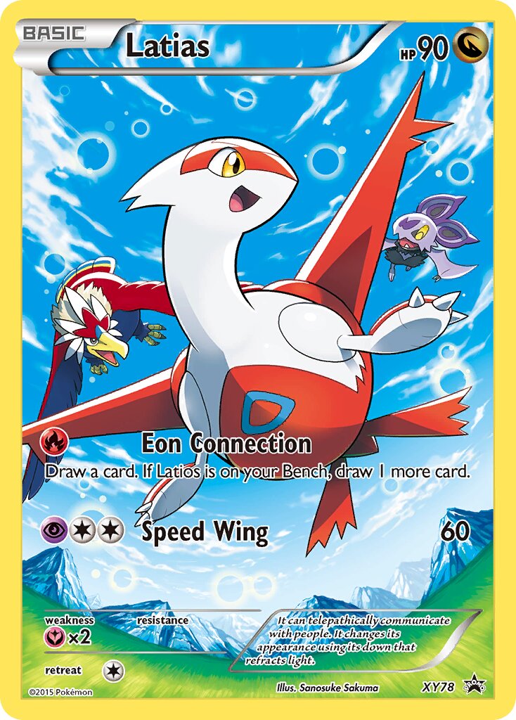 Latias XY78 — XY Promos (English Pokémon TCG card)