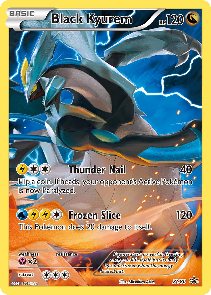 Black Kyurem XY80 — XY Promos (English Pokémon TCG card)