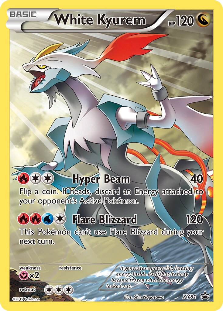 White Kyurem XY81 — XY Promos (English Pokémon TCG card)