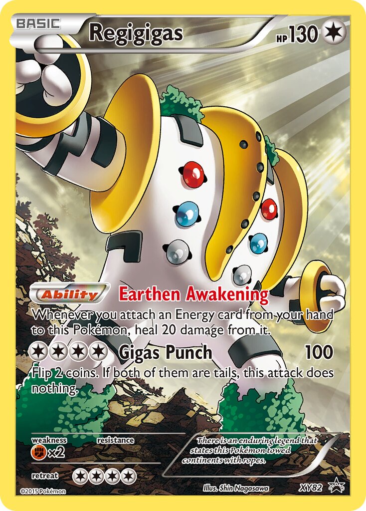 Regigigas XY82 — XY Promos (English Pokémon TCG card)