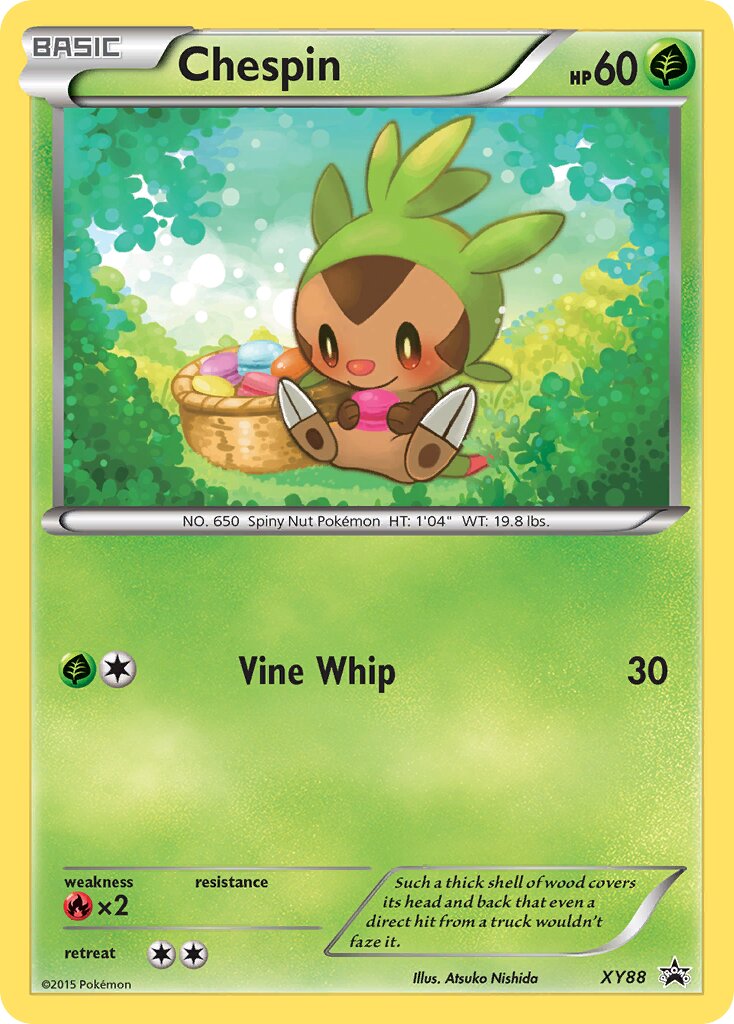 Chespin XY88 — XY Promos (English Pokémon TCG card)