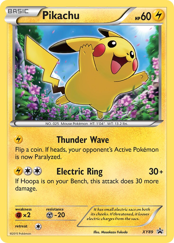Pikachu XY89 — XY Promos (English Pokémon TCG card)