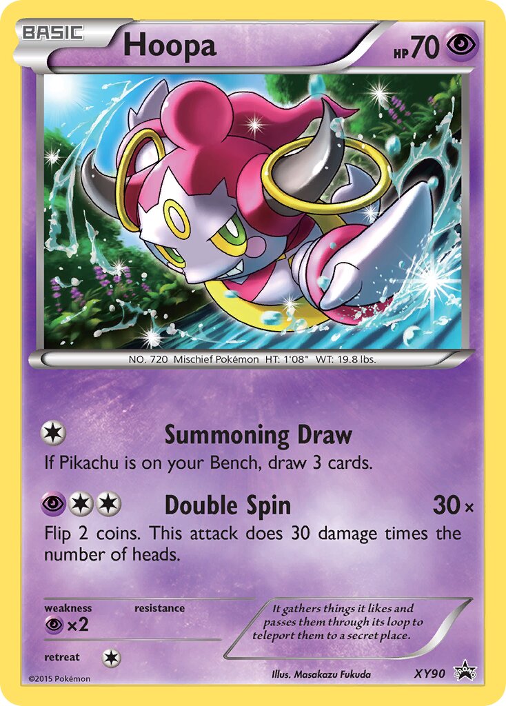 Hoopa XY90 — XY Promos (English Pokémon TCG card)
