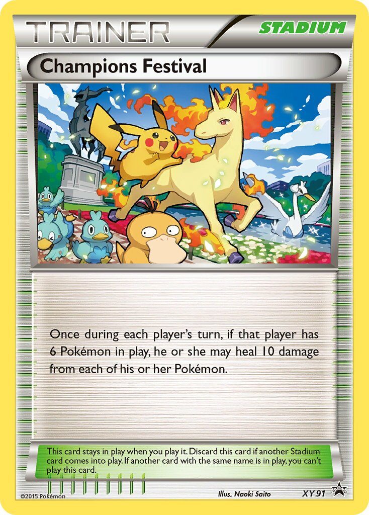 Champions Festival XY91 — XY Promos (English Pokémon TCG card)