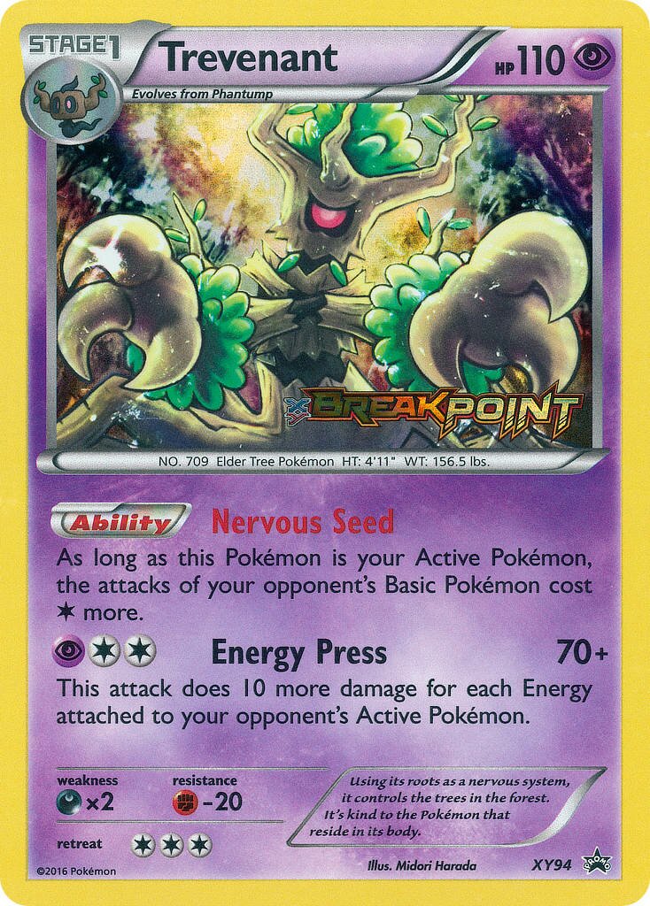 Trevenant XY94 — XY Promos (English Pokémon TCG card)