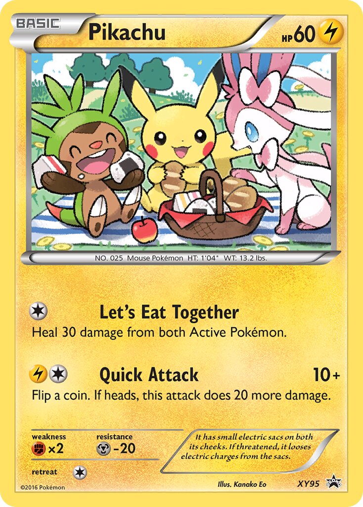Pikachu XY95 — XY Promos (English Pokémon TCG card)