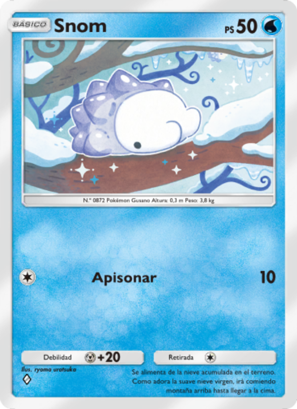 Snom 092 — Genes Formidables (Spanish Pokémon TCG card)