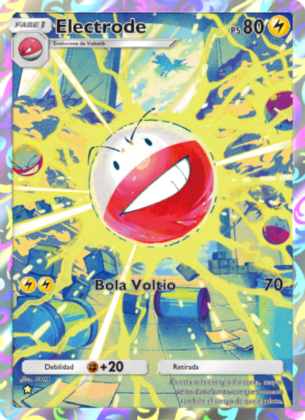 Electrode 235 — Genes Formidables (Spanish Pokémon TCG card)