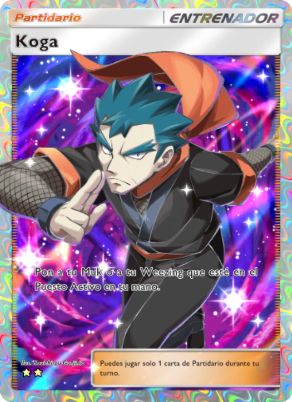 Koga 269 — Genes Formidables (Spanish Pokémon TCG card)