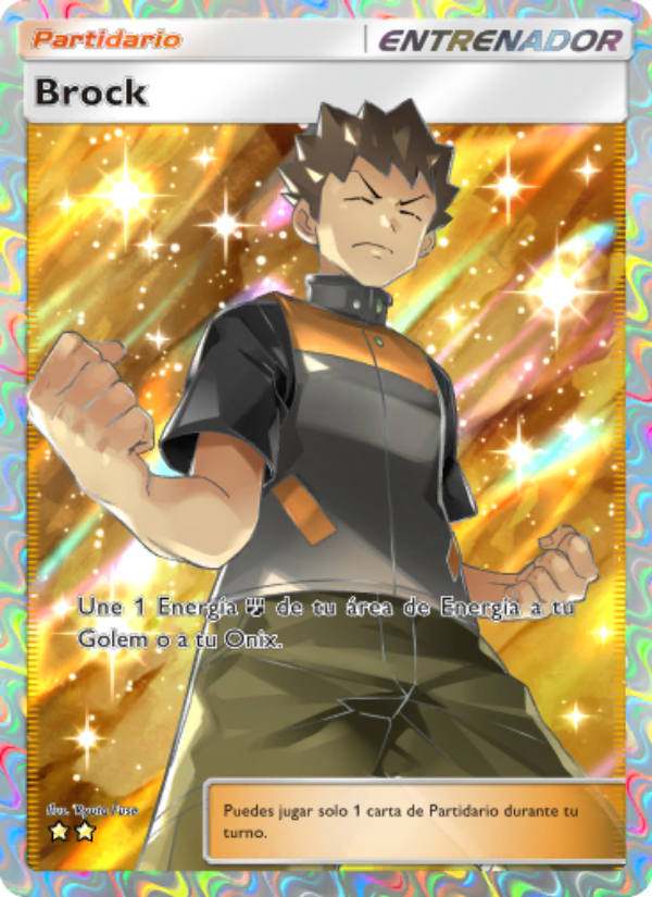 Brock 271 — Genes Formidables (Spanish Pokémon TCG card)