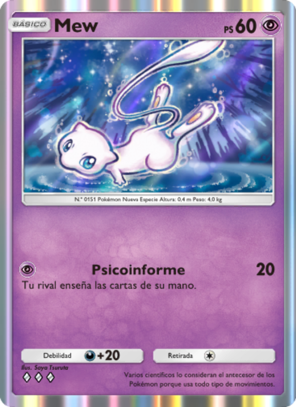Mew 031 — La Isla Singular (Spanish Pokémon TCG card)