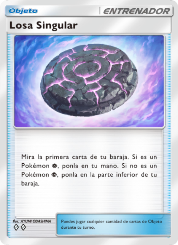 Losa Singular 065 — La Isla Singular (Spanish Pokémon TCG card)