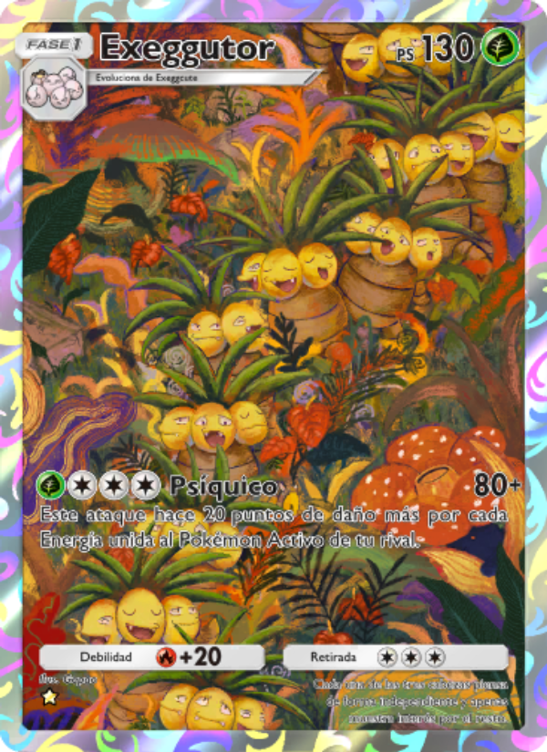 Exeggutor 069 — La Isla Singular (Spanish Pokémon TCG card)
