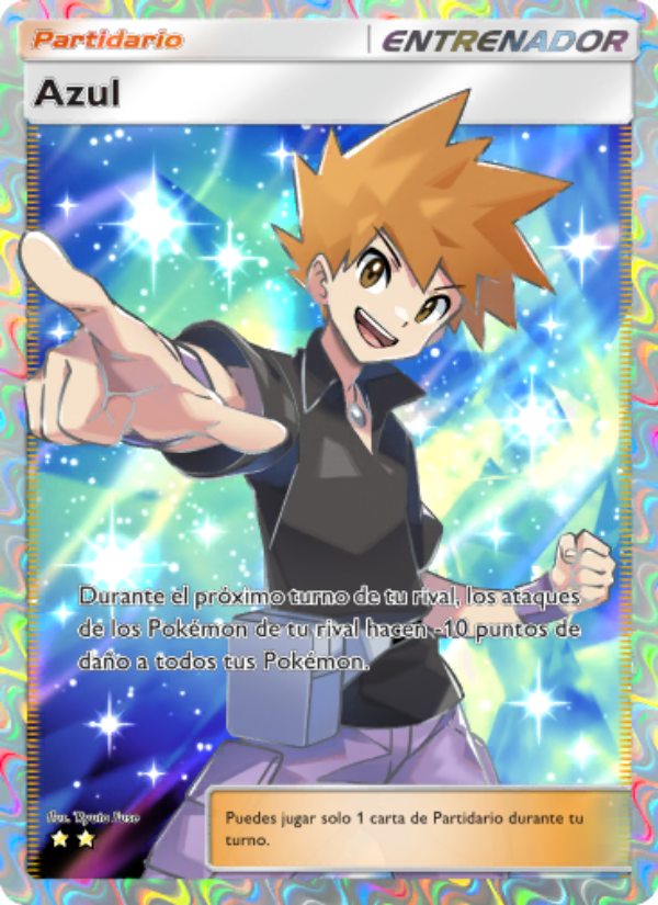 Azul 081 — La Isla Singular (Spanish Pokémon TCG card)